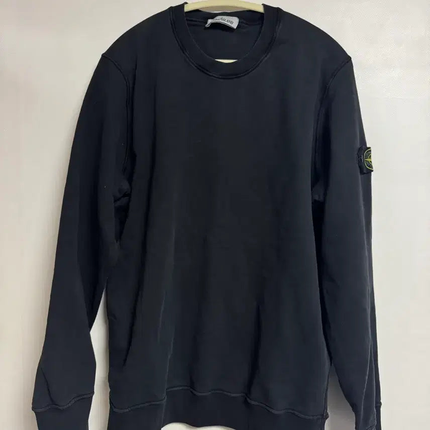 [BUNJANG] Stone Island XXL Black Sweatshirt / 스톤아일랜드 맨투맨 xxl