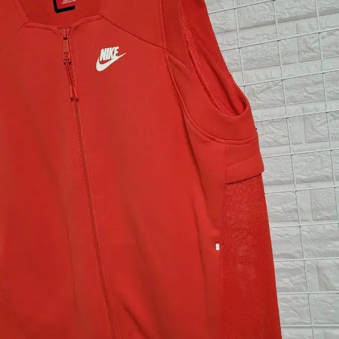 [BUNJANG] Nike Tech Fleece Mesh Cocoon Vest / [L]NIKE나이키 스포츠웨어 오렌지컬러 테크플리스 매쉬 코쿤 조끼베스트