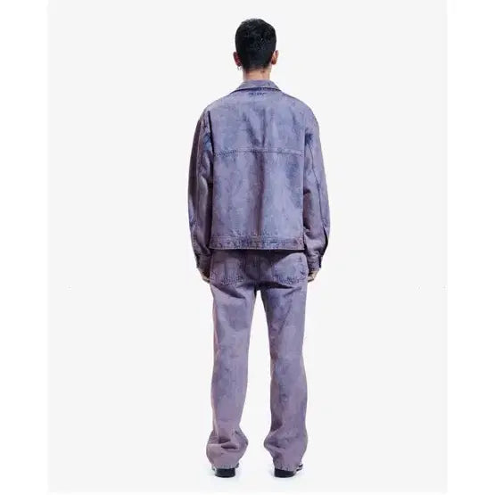 [BUNJANG] LIFUL MINIMAL GARMENTS Two Tone Denim Jacket / [LIFUL MINIMAL GARMENTS 라이풀] TWO TONE DE