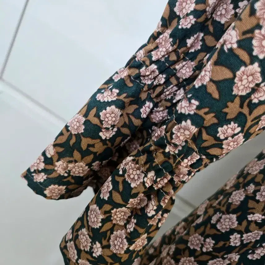 [BUNJANG] Floral Long Dress Women&