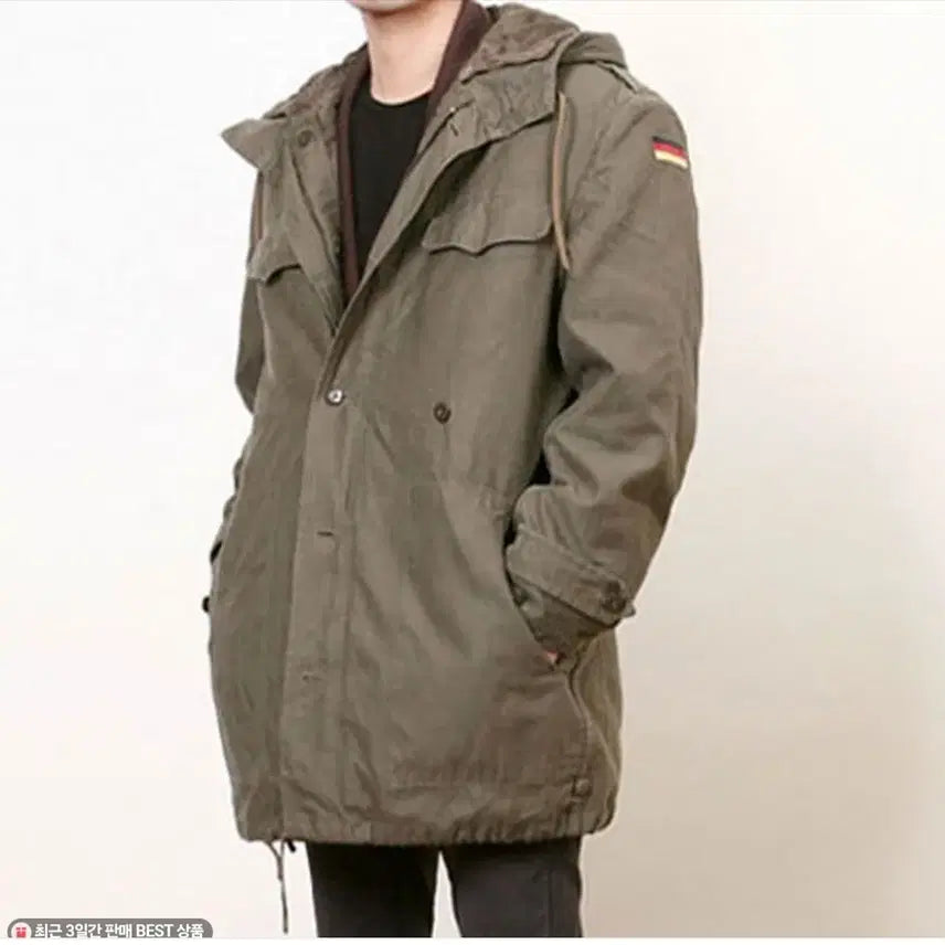 [BUNJANG] German Army Style Hooded Field Jacket / 독일군 후드야상