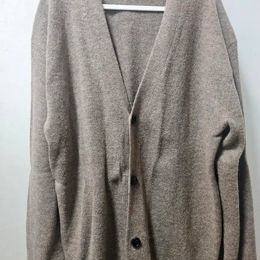 [BUNJANG] PLAC Brown V-neck Cardigan / PLAC 브라운 브이넥 가디건