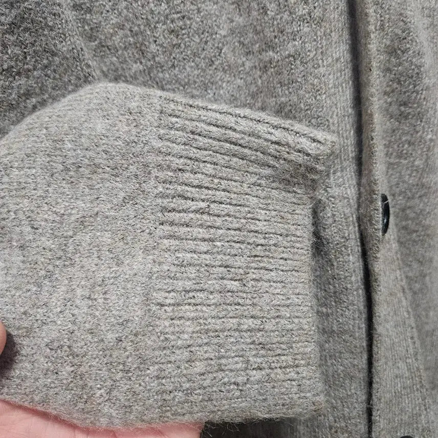 [BUNJANG] PLAC Brown V-neck Cardigan / PLAC 브라운 브이넥 가디건