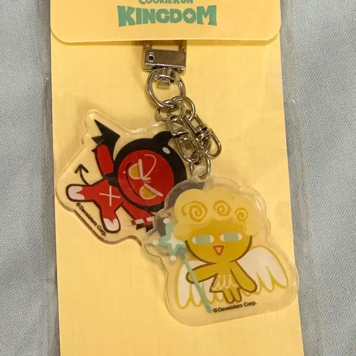 [BUNJANG] Cookie Run Character Keyrings Bundle Set (Sealed) / 쿠키런 키링 천사맛 악마맛 민트초코맛 코코아맛 공주맛 용사맛 쿠키 일괄