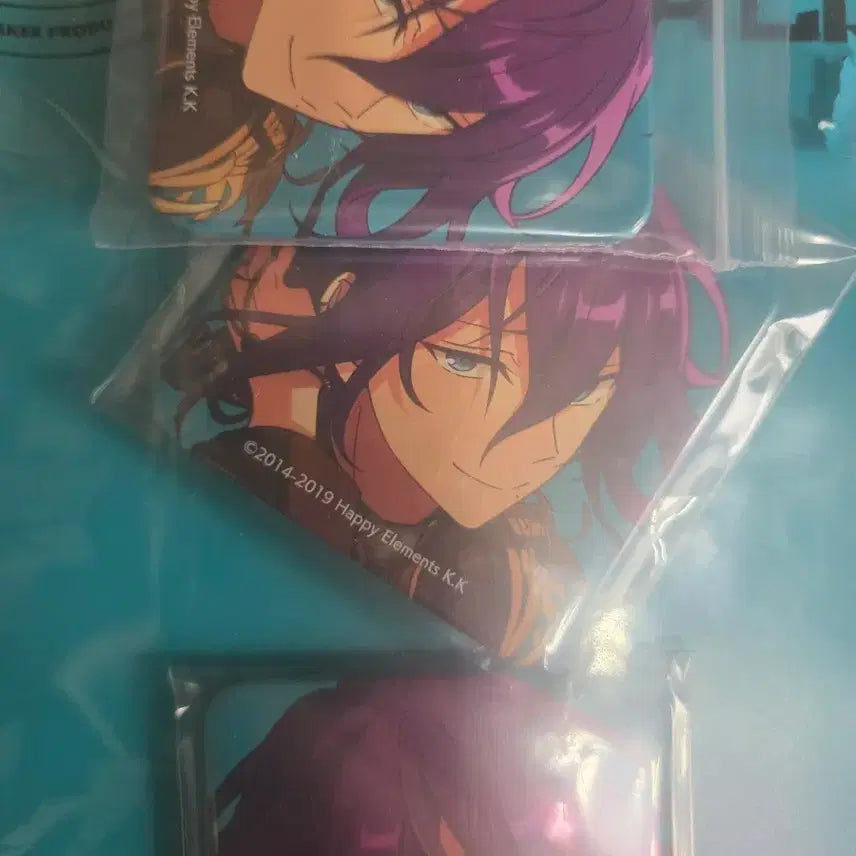 [BUNJANG] Mayoi Trip Square Can Badges Bundle Set / 마요이 트립 사각 캔뱃지 4개 일괄