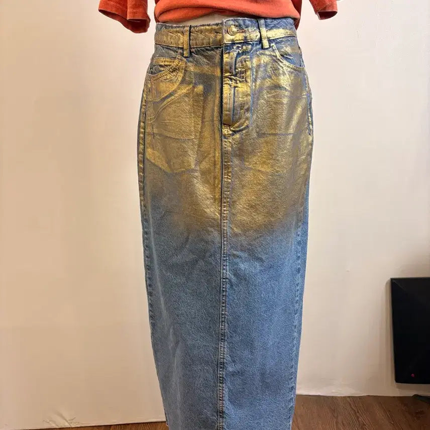 [BUNJANG] ZARA Maxi Denim Skirt / 자라맥시청스커트
