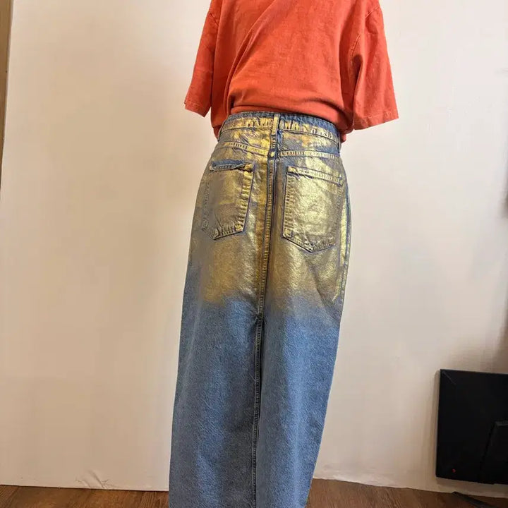 [BUNJANG] ZARA Maxi Denim Skirt / 자라맥시청스커트