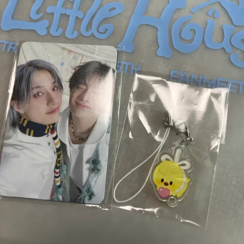 [BUNJANG] Stray Kids Fanmeeting Photocard &amp; Keyring / 스키즈 팬미팅 포카 키링 29일