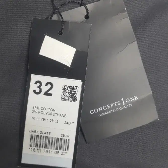 [BUNJANG] Concepts 1 One 32-inch Spandex Cotton Pants / 컨셉원 스판면바지 32인치 123번 새상품