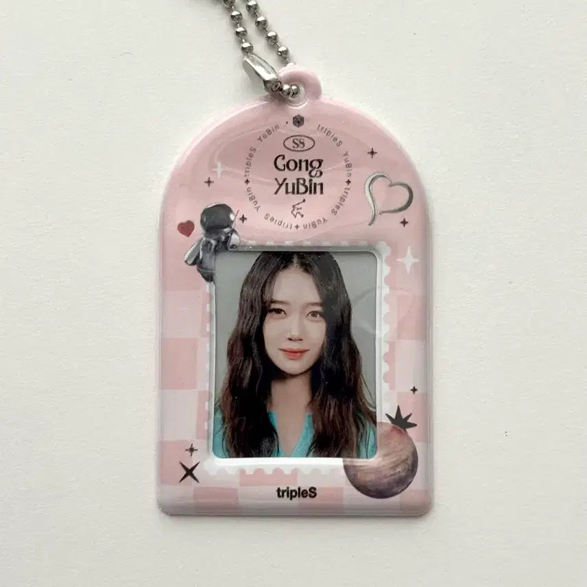 [BUNJANG] tripleS Gong Yoo-bin Photo Booth Keyring / 트리플에스 공유빈 증명사진 키링