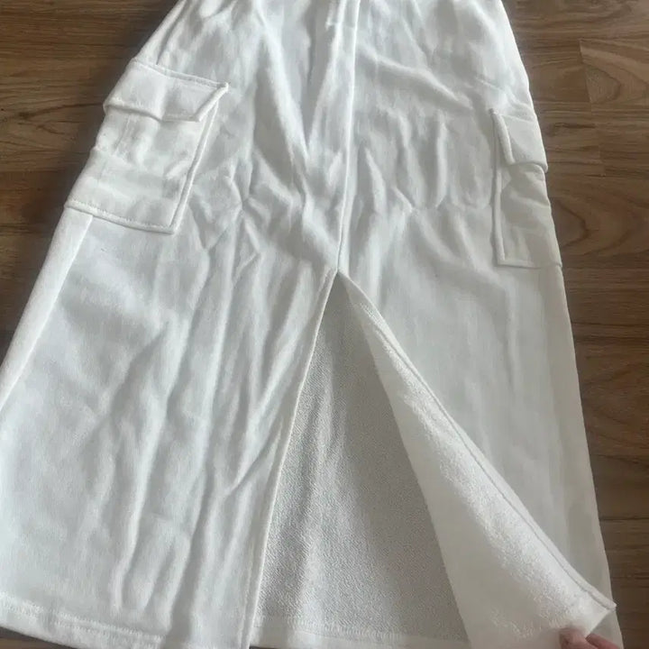 [BUNJANG] White Midi Skirt / 여성치마