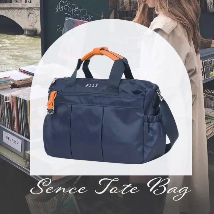 [BUNJANG] Elle Navy Lightweight Simple Crossbody Bag / 크로스백)엘르 가볍고 심플한 크로스백