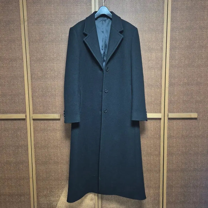 [BUNJANG] Musinsa Standard Cashmere Blend Maxi Coat - L Size / [1회착용] 무신사 스탠다드  캐시미어 블렌드 타이디 맥시 코트 L사이즈