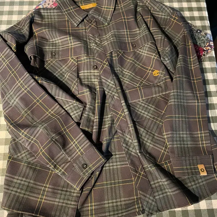 [BUNJANG] Timberland Utility Pocket Check Shirt / 팀버랜드 유틸리티 포켓 체크셔츠
