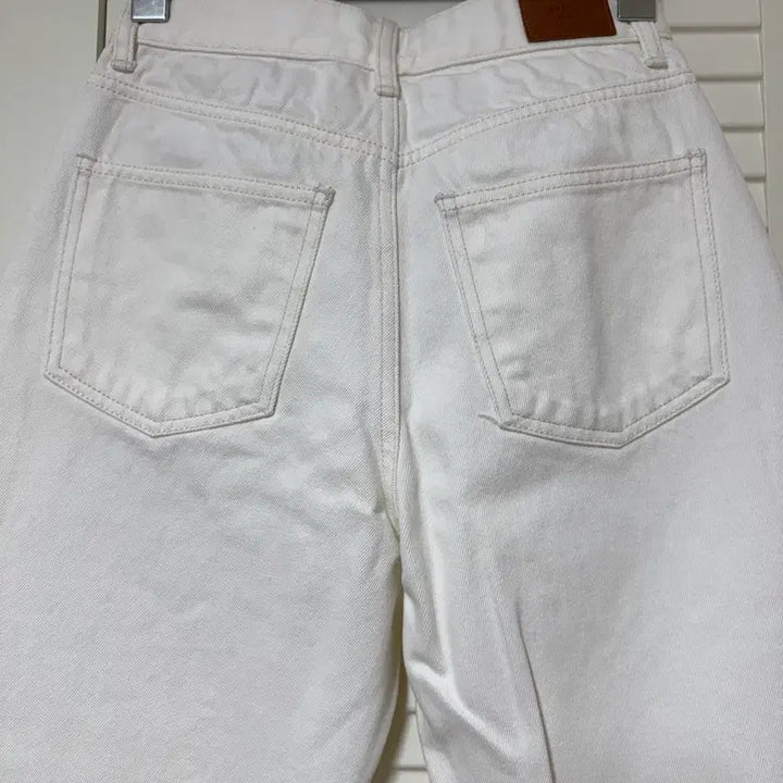 [BUNJANG] Shop M White Denim XS Pants / <새상품>샵엠 화이트데님xs
