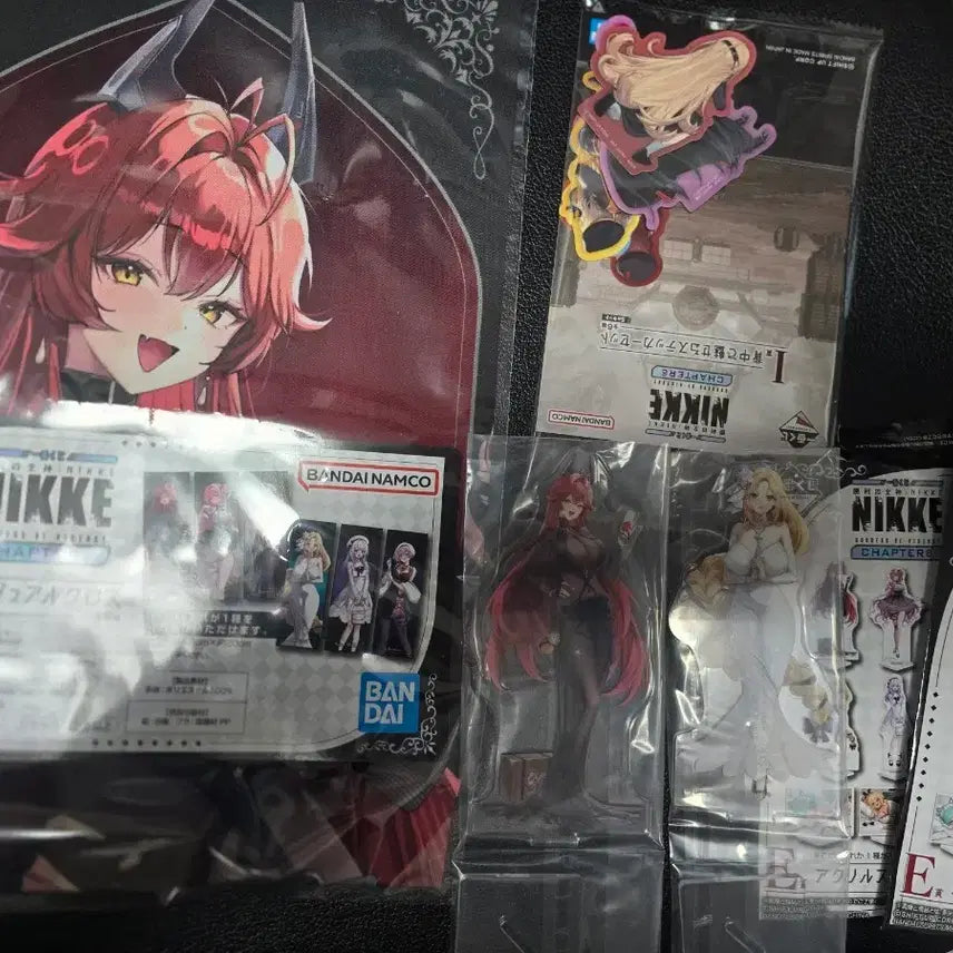 [BUNJANG] NIKKE Ichiban Kuji Acrylic Stand, Visual Cross, Sticker Bundle Set / 니케 이치방쿠지 하위상 일괄판매 아크릴스탠드,비주얼크로스,스티커
