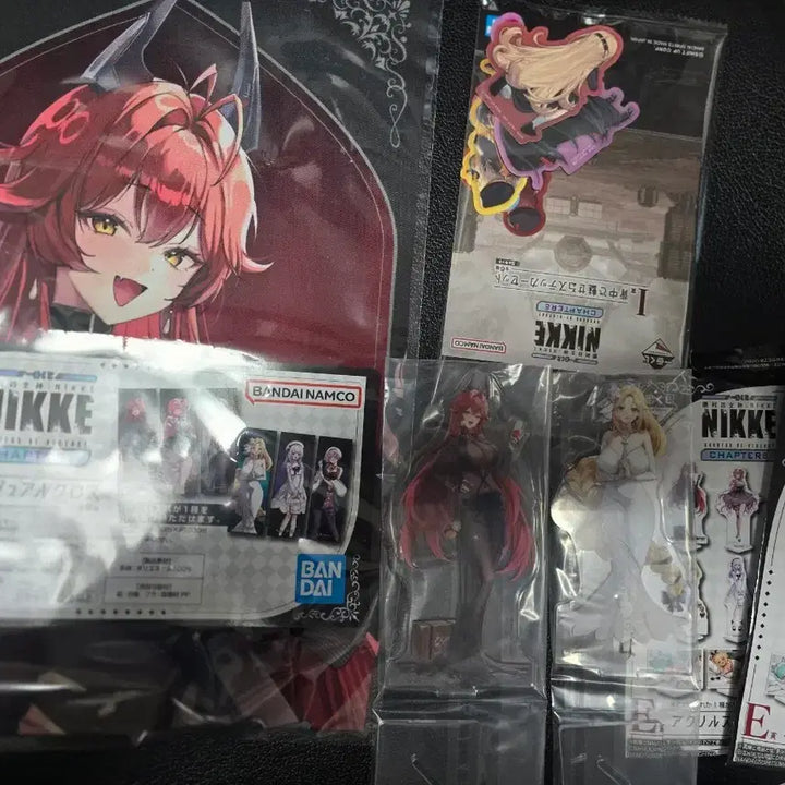 [BUNJANG] NIKKE Ichiban Kuji Acrylic Stand, Visual Cross, Sticker Bundle Set / 니케 이치방쿠지 하위상 일괄판매 아크릴스탠드,비주얼크로스,스티커