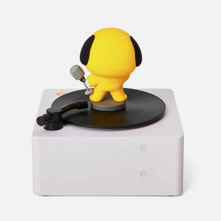 [BUNJANG] BT21 Chimmy Bluetooth Turntable Speaker / BTS BT21 턴테이블 블루투스 스피커 치미 새제품