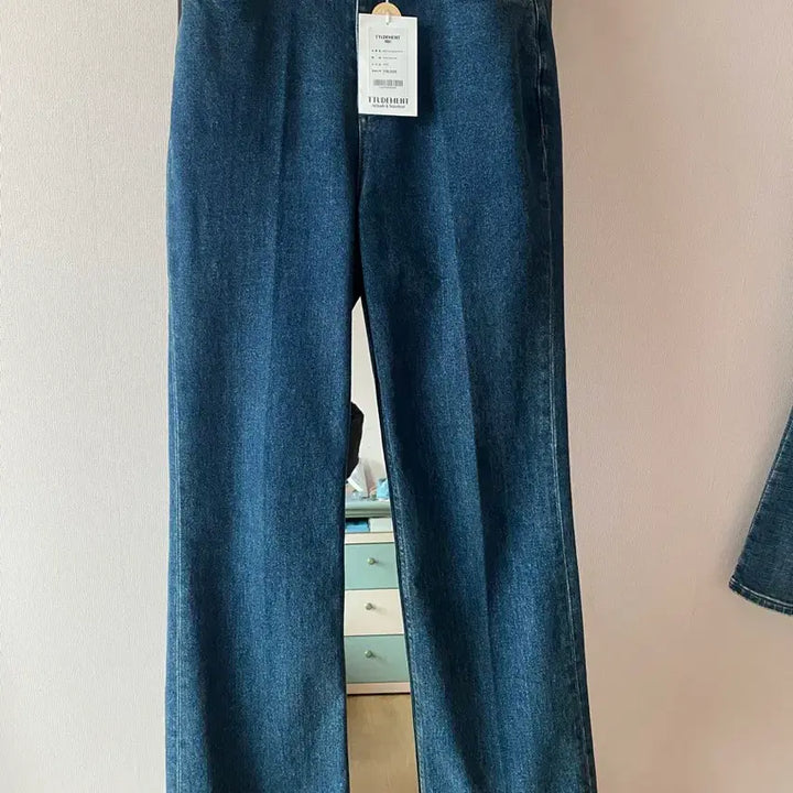 [BUNJANG] TUDMENT Deep Blue Denim Pants (New) / 튜드먼트 데님 딥블루 택있는 새상품