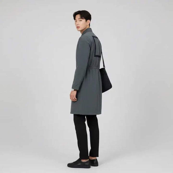 [BUNJANG] 8 Seconds Nylon Mac Coat Charcoal / (미착용 새상품) 에잇세컨즈 남성 나일론 맥코트 차콜