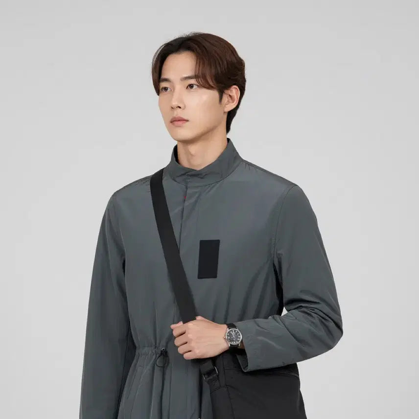 [BUNJANG] 8 Seconds Nylon Mac Coat Charcoal / (미착용 새상품) 에잇세컨즈 남성 나일론 맥코트 차콜