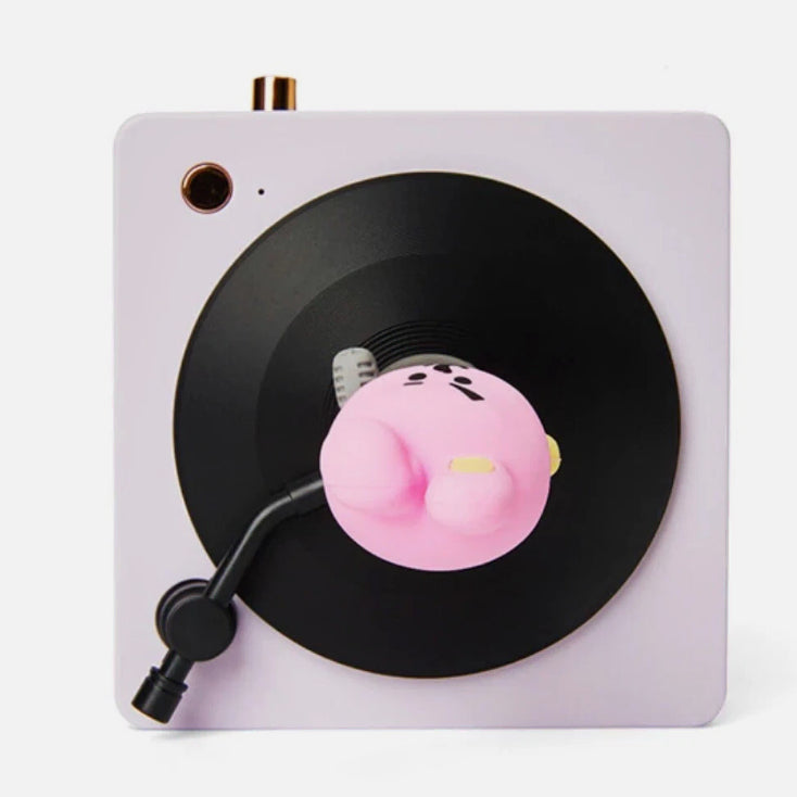 [BUNJANG] BT21 COOKY Bluetooth Turntable Speaker / BTS BT21 턴테이블 블루투스 스피커 쿠키 새제품