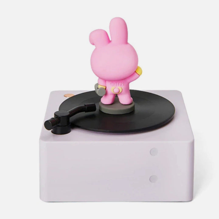 [BUNJANG] BT21 COOKY Bluetooth Turntable Speaker / BTS BT21 턴테이블 블루투스 스피커 쿠키 새제품
