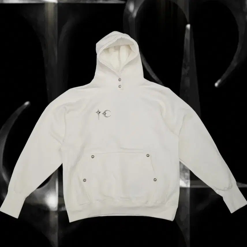 [BUNJANG] Thug Club Armor Hoodie White / Thug club 떠그클럽 아머후드티