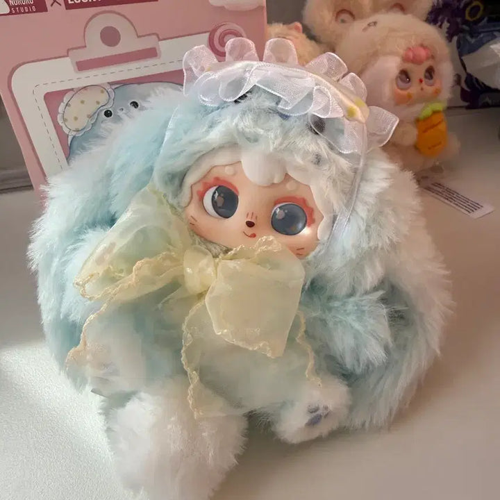 [BUNJANG] BamTokki Sky Dog Keyring / 포카 밤토끼 콜라보 하늘 강아지 키링 단순확인 개봉