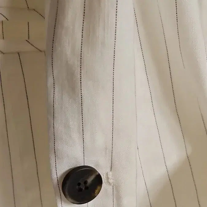 [BUNJANG] Melissa (Samsung C&amp;T) Stripe Double Jacket / 멜리사(삼성물산)(S~M실측참조)스트라이프 더블 자켓
