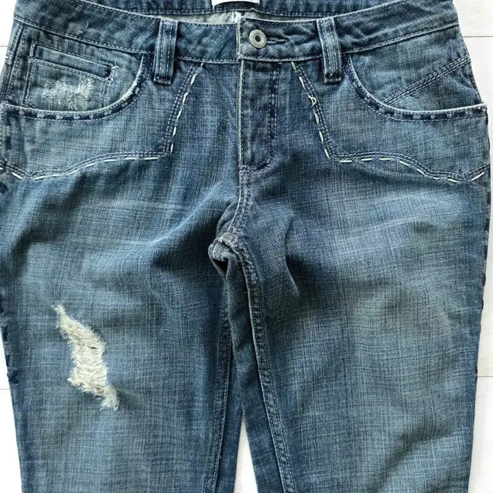 [BUNJANG] ANTIK DENIM Calf Hair Flare Jeans / 앤틱데님,ANTIK DENIM 카프헤어 부츠컷진.29.