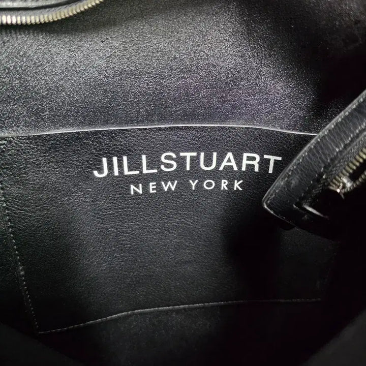[BUNJANG] Jill Stuart Black Leather Tote and Crossbody Bag / 질스튜어트 블랙 가죽 토트백 겸 크로스백