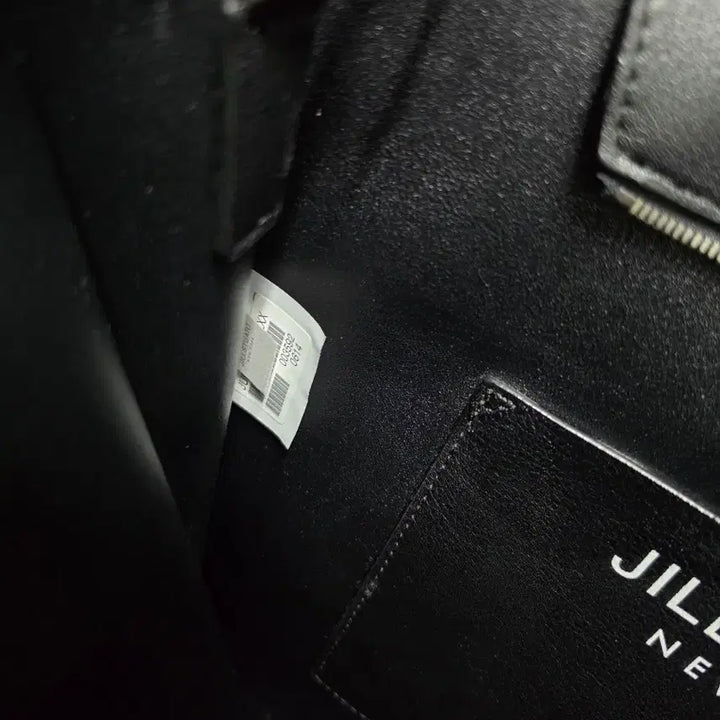 [BUNJANG] Jill Stuart Black Leather Tote and Crossbody Bag / 질스튜어트 블랙 가죽 토트백 겸 크로스백