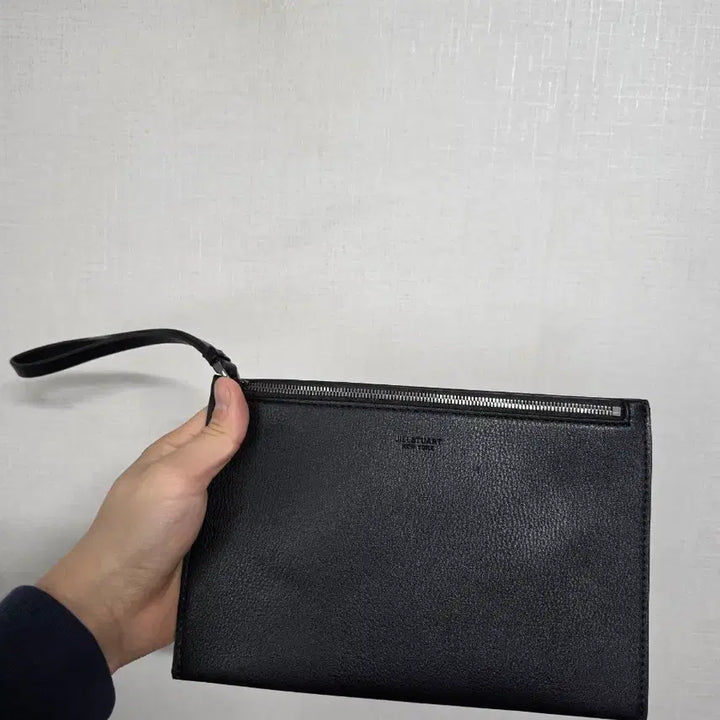 [BUNJANG] Jill Stuart Black Leather Tote and Crossbody Bag / 질스튜어트 블랙 가죽 토트백 겸 크로스백