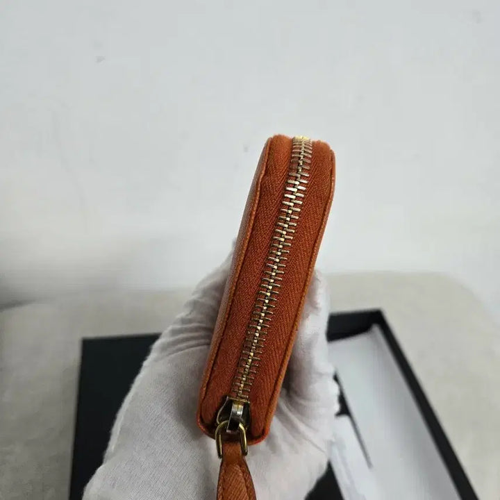 [BUNJANG] Prada Saffiano Zipper Long Wallet / [정품] 프라다 사피아노 지퍼돌이 장지갑