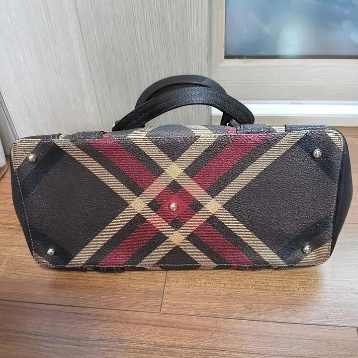 [BUNJANG] Daks Check Tote Bag / 닥스 체크 토트백 브라운 가방