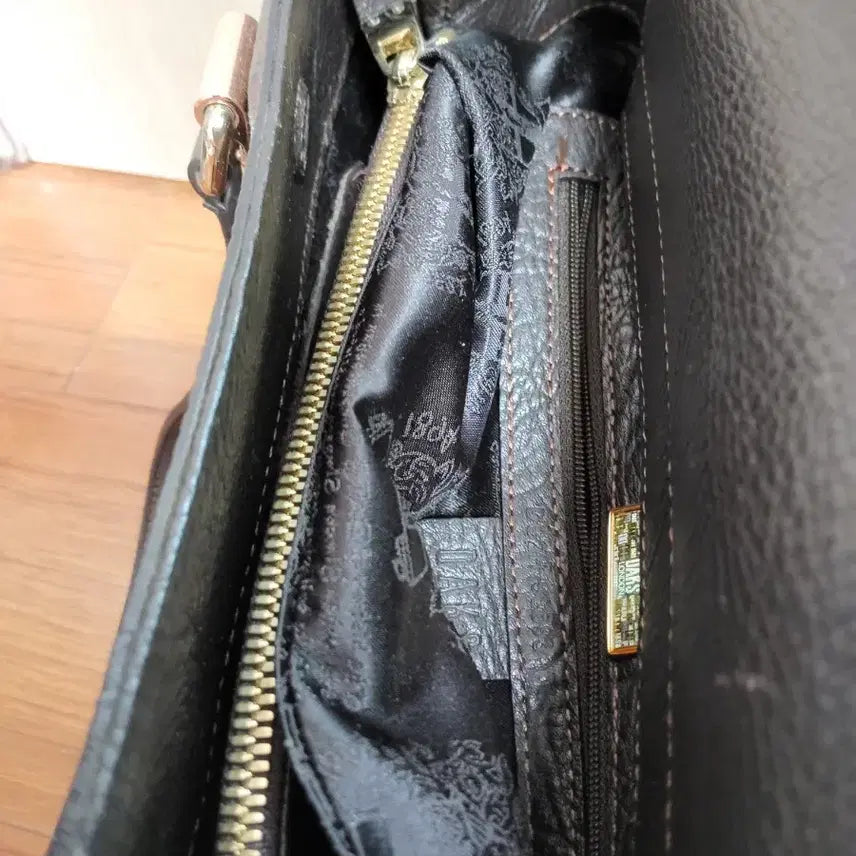 [BUNJANG] Daks Check Tote Bag / 닥스 체크 토트백 브라운 가방