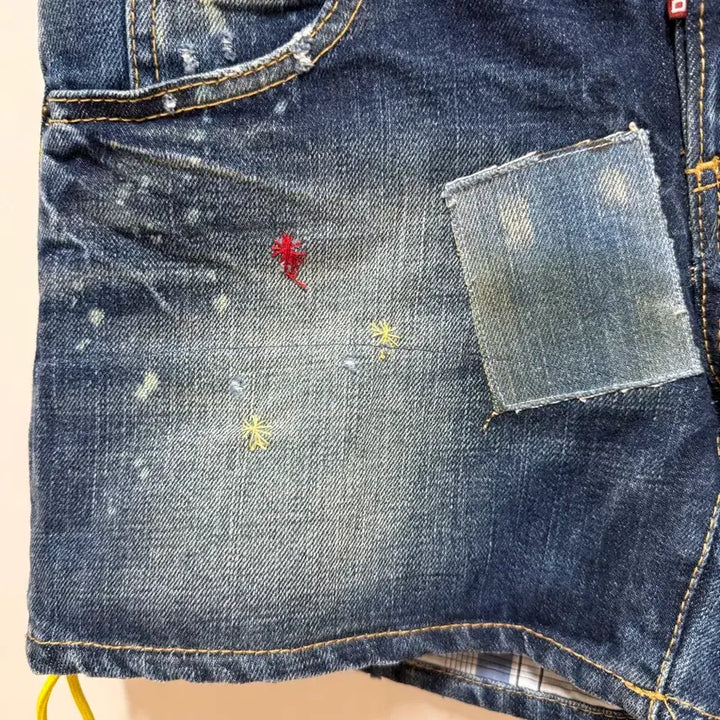 [BUNJANG] Dsquared2 Low-Rise Denim Shorts / <새상품>디스퀘이드2 숏팬츠 36