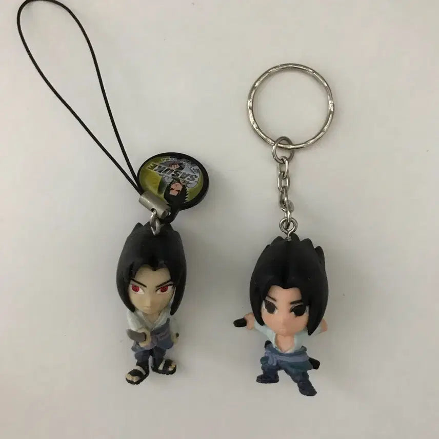 [SOLD OUT] 일괄) 나루토 사스케 SD 캐릭터 피규어 키링 스트랩 고전