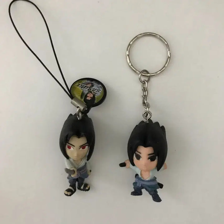 [SOLD OUT] 일괄) 나루토 사스케 SD 캐릭터 피규어 키링 스트랩 고전