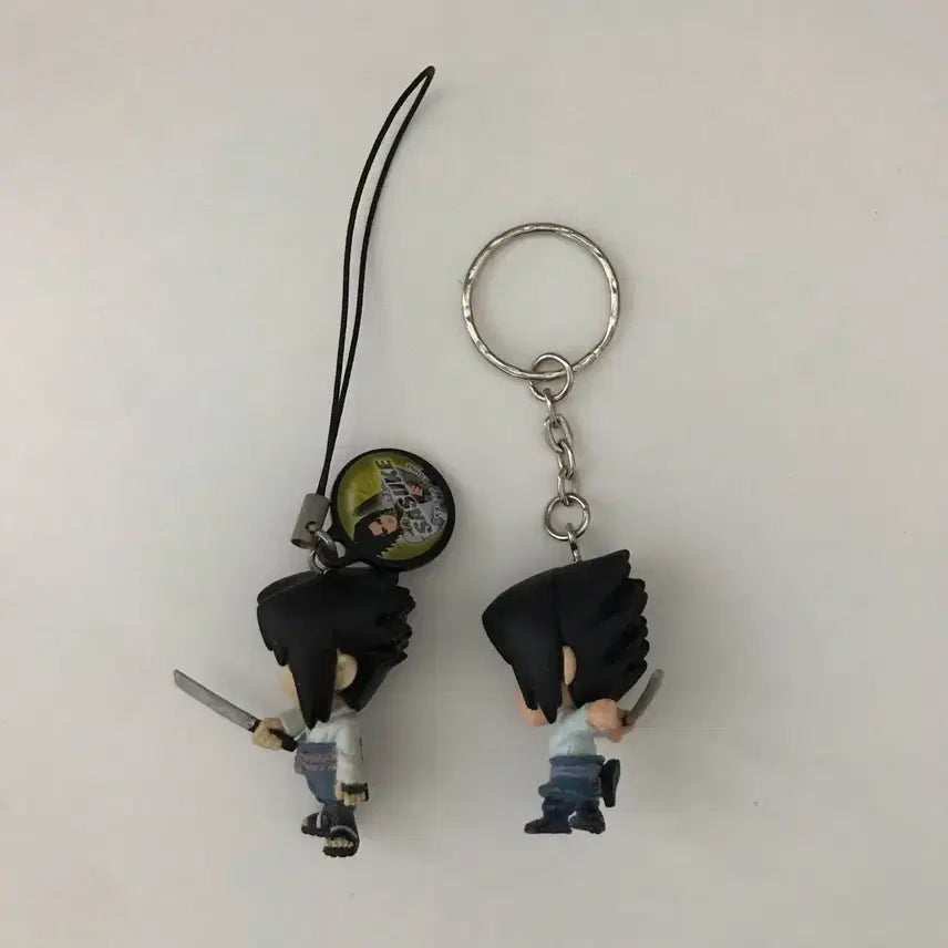[SOLD OUT] 일괄) 나루토 사스케 SD 캐릭터 피규어 키링 스트랩 고전