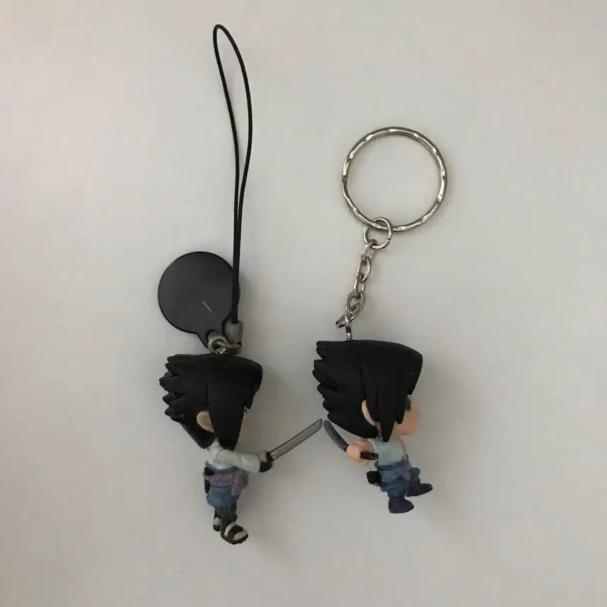 [SOLD OUT] 일괄) 나루토 사스케 SD 캐릭터 피규어 키링 스트랩 고전