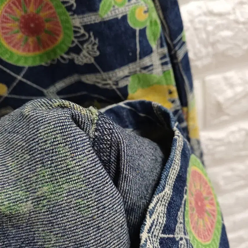 [BUNJANG] Denim Jumpsuit / 원형패턴 데님 점프수트
