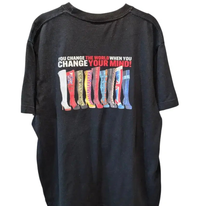 [BUNJANG] United Athle Kinky Boots Printed T-shirt / United Athle 킨키부츠 프린팅 반팔 티셔츠