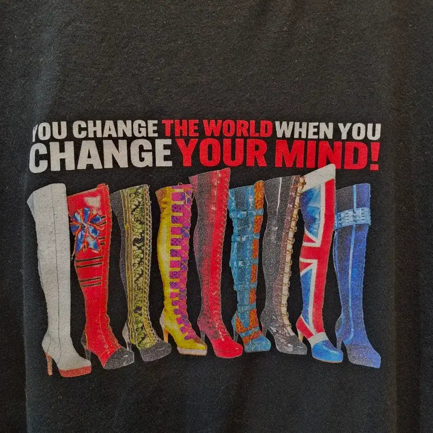 [BUNJANG] United Athle Kinky Boots Printed T-shirt / United Athle 킨키부츠 프린팅 반팔 티셔츠