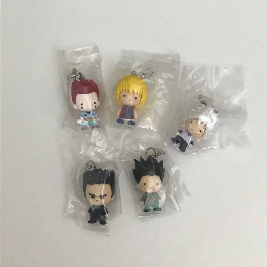 [BUNJANG] Hunter x Hunter Mejirusi Vol. 1 Figure Bundle Set / 일괄) 헌터x헌터 메지루시 1탄 키르아 곤 크라피카 레오리오 히소카