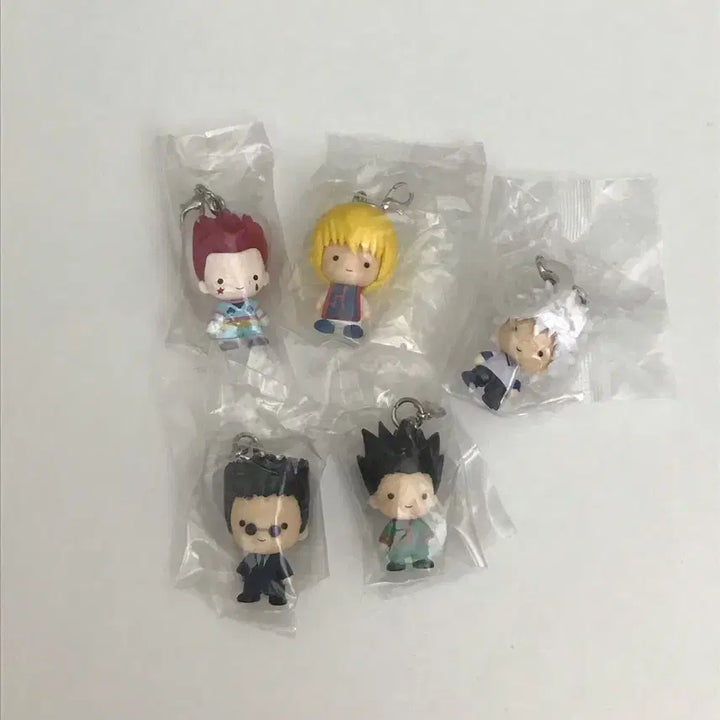 [BUNJANG] Hunter x Hunter Mejirusi Vol. 1 Figure Bundle Set / 일괄) 헌터x헌터 메지루시 1탄 키르아 곤 크라피카 레오리오 히소카