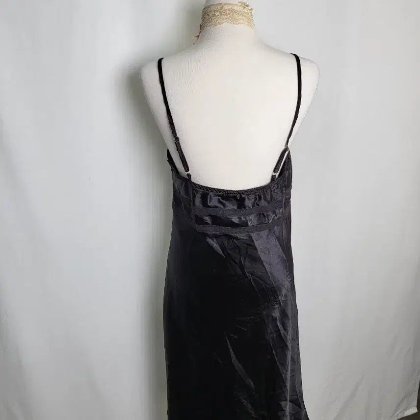 [BUNJANG] Vintage Satin Silk Slip Dress / 빈티지 새틴 실크 슬립 원피스