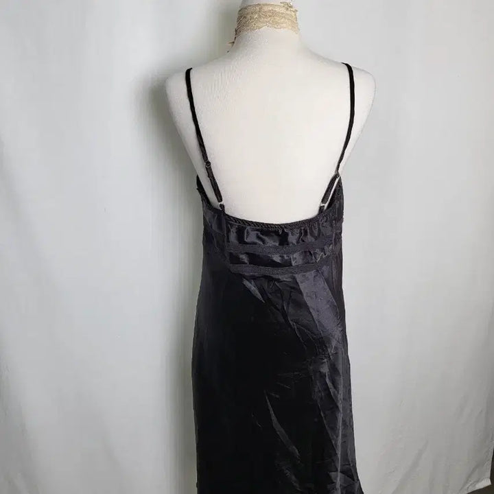 [BUNJANG] Vintage Satin Silk Slip Dress / 빈티지 새틴 실크 슬립 원피스