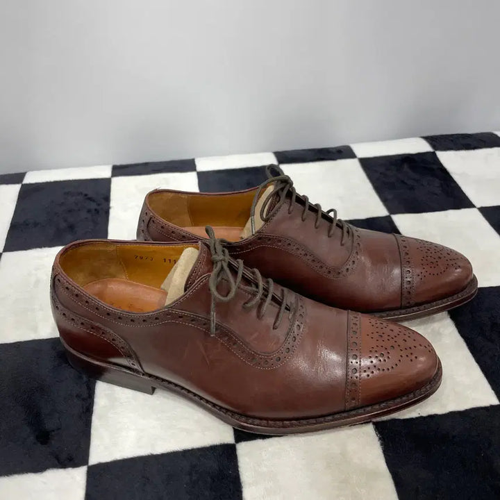 [BUNJANG] SS Scarpe Wingtip Shoes / SS 스카르페 윙팁 구두 (7)